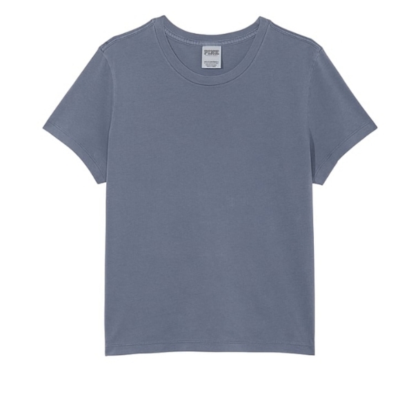 Victoria Secret - Cotton Short Sleeve Tee (Verywinkle Blue)-XXL - Picture 1 of 4